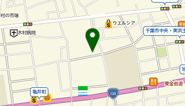 ザ・パーク鶴沢町の地図画像