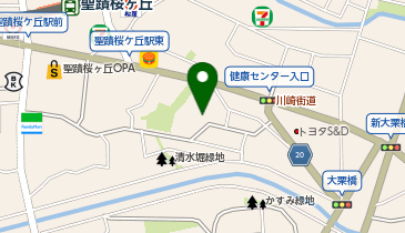 ザ・パーク多摩市立健康センターの地図画像