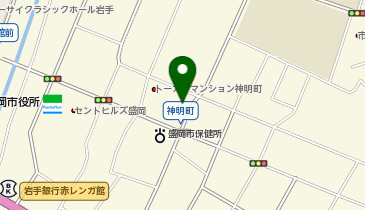 ザ・パーク神明町の地図画像