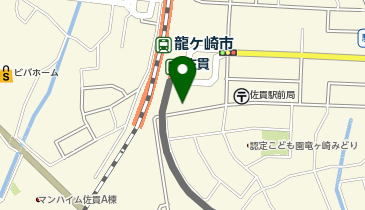 ザ・パーク龍ケ崎佐貫第1の地図画像