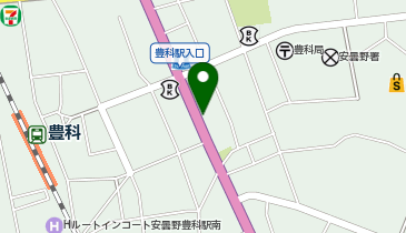 ザ・パーク安曇野の地図画像