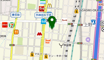 ザ・パーク外神田4丁目第1の地図画像