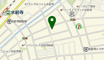 ザ・パーク水前寺2丁目の地図画像