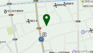 ザ・パーク出雲代官町第2の地図画像