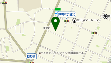 ザ・パーク立川錦町の地図画像