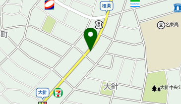 ザ・パーク大針1丁目第1の地図画像