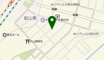 ザ・パーク新白河第3の地図画像