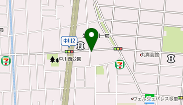 ザ・パーク中川2丁目の地図画像