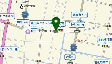 ザ・パーク甲府相生2丁目1の地図画像