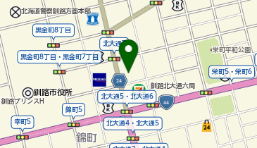 ザ・パーク釧路北大通7丁目の地図画像