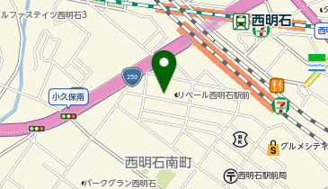 ザ・パーク西明石南町の地図画像