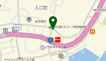 ザ・パーク下関観音崎町の地図画像