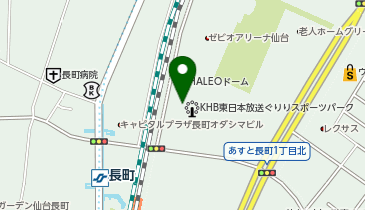 ザ・パークあすと長町第2の地図画像