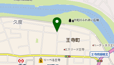 ザ・パーク王寺駅前第2の地図画像