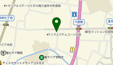 ザ・パーク梅満町の地図画像