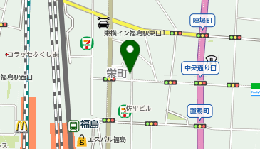 ザ・パーク福島陣場町第7の地図画像