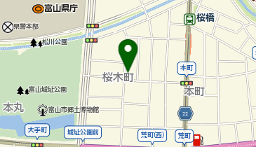 ザ・パーク富山桜木町第3の地図画像