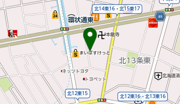 ザ・パーク北14東15第2の地図画像