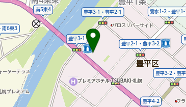 ザ・パーク豊平3条1丁目の地図画像