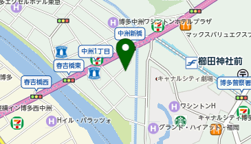 ザ・パーク中洲1丁目の地図画像