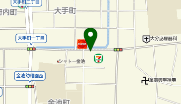 ザ・パーク大分金池町4丁目第2の地図画像