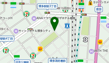 ザ・パーク博多駅前4丁目の地図画像