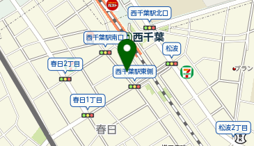 ザ・パーク西千葉第2の地図画像