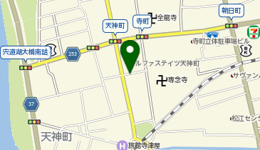 ザ・パーク松江天神町第2の地図画像