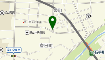 ザ・パーク泉町(松山)の地図画像