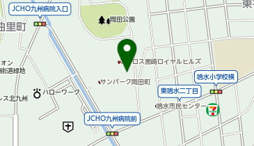 ザ・パーク岡田町(福岡)の地図画像