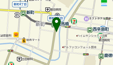 ザ・パーク新町2丁目(熊本)の地図画像