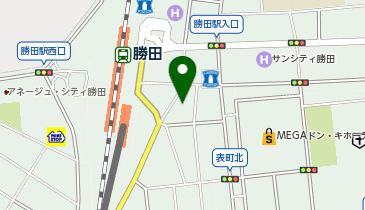 ザ・パーク勝田泉町第1の地図画像