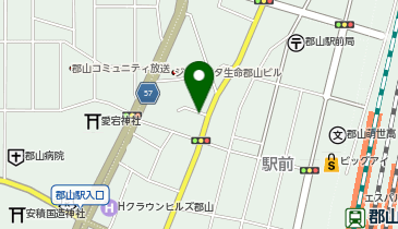 ザ・パーク郡山大町第1の地図画像