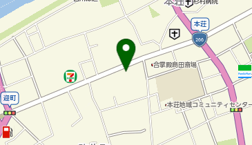 ザ・パーク本荘6丁目第4の地図画像