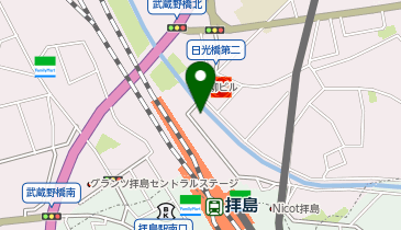 ザ・パーク拝島駅北の地図画像