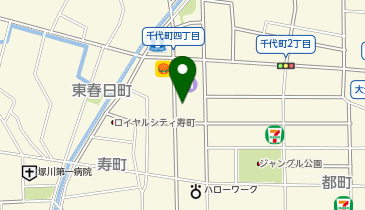ザ・パーク大分都町4丁目の地図画像