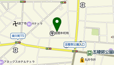 ザ・パーク函館本町第9の地図画像