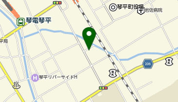 ザ・パーク琴平駅前通りの地図画像