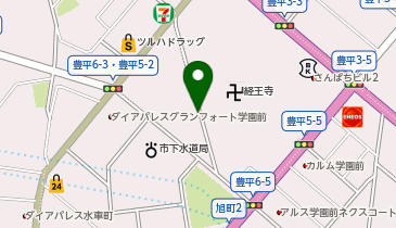 ザ・パーク豊平5条3の地図画像