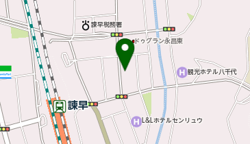 ザ・パーク諫早永昌東町の地図画像