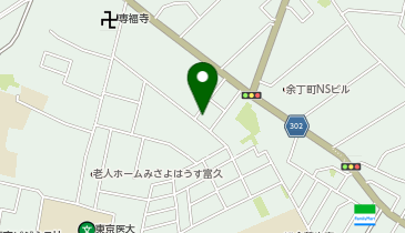 ザ・パーク新宿余丁町の地図画像