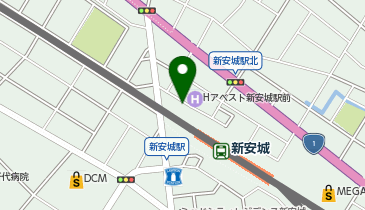 ザ・パーク新安城北の地図画像