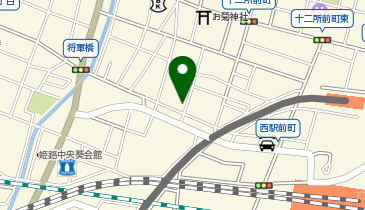 ザ・パーク姫路久保町の地図画像