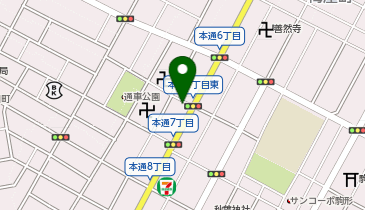 ザ・パーク静岡本通7丁目第1の地図画像