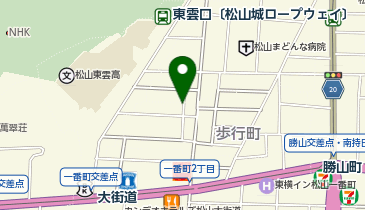 ザ・パーク歩行町2丁目第2の地図画像