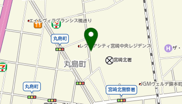 ザ・パーク江平中町の地図画像