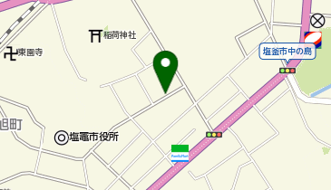 ザ・パークP塩釜尾島町第4の地図画像