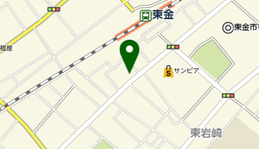 ザ・パーク東金駅前の地図画像