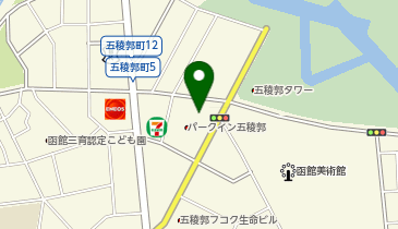 ザ・パーク五稜郭町30の地図画像