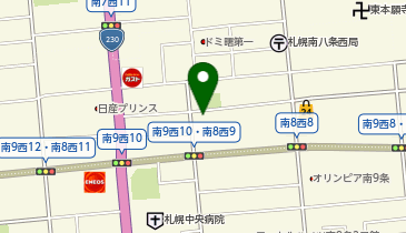 ザ・パーク南8西9の地図画像
